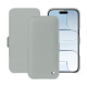 Capa em pele Apple iPhone 17 Air - Gris ( Nappa - Pantone #c1c6c8 ) 
