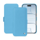 Apple iPhone 17 Air leather case - Bleu ciel ( Nappa - Pantone #abcae9 ) 