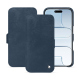 Custodia in pelle Apple iPhone 17 Air - Jean vintage ( Pantone #2f414f  ) 