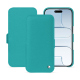 Capa em pele Apple iPhone 17 Air - Bleu fluo