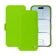 Housse cuir Apple iPhone 17 Air - Vert fluo ( Pantone #00ab5f ) 