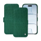 Funda de piel Apple iPhone 17 Air - Crocodile pino ( Pantone #173F35 ) 