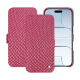 Custodia in pelle Apple iPhone 17 Air - Serpent ciclamino ( Pantone #9E4C6E ) 