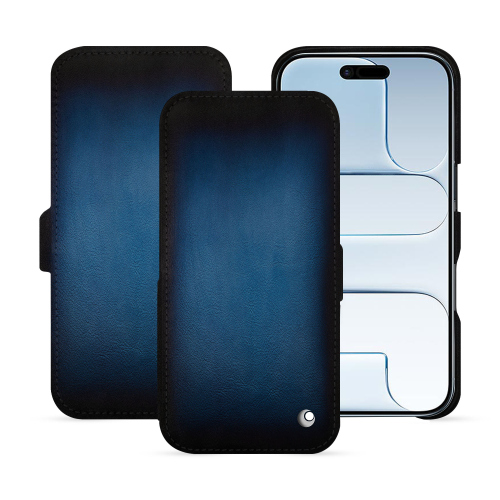 iPhone 17 Air horizontal flip cover - Luxury and high-end protection | NoreveBleu Patine
