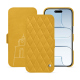 Funda de piel Apple iPhone 17 Air - Jaune soulèu - Couture ( Pantone #F3B934 )