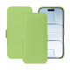 Housse cuir Apple iPhone 17 Air - Vert olive PU ( Pantone #a7c58e )