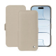 Capa em pele Apple iPhone 17 Air - Beige Veggie ( Pantone #dab9a1 ) 