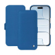 Housse cuir Apple iPhone 17 Air - Bleu Veggie ( Pantone #3f5864 ) 