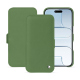 Funda de piel Apple iPhone 17 Air - Vert Veggie ( Pantone #68724d ) 