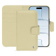 Custodia in pelle Apple iPhone 17 Air - Beige ( Nappa - Pantone #ceb888 ) 