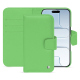 Funda de piel para cartera Apple iPhone 17 Air - Vert olive ( Nappa - Pantone #a7c58e ) 