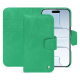 Custodia in pelle Apple iPhone 17 Air - Menthe vintage ( Pantone #37b375 ) 