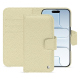Custodia in pelle Apple iPhone 17 Air - Ivoire ( Pantone #d6d6c6 ) 
