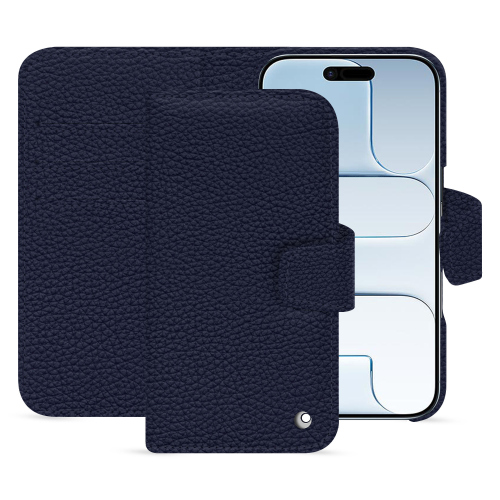 Capa para iPhone 17 Air - Luxo e couro premium | NoreveCobalt ( Pantone #2b253f ) 