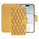 Funda de piel para cartera Apple iPhone 17 Air - Or Maïa - Couture ( Pantone 871C ) 