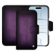 Capa de couro para carteira Apple iPhone 17 Air - Violet Patine