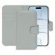 Capa de couro para carteira Apple iPhone 17 Air - Gris PU ( Pantone #c1c6c8 ) 