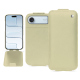 Capa em pele Apple iPhone 17 Air - Beige ( Nappa - Pantone #ceb888 ) 