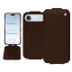 Apple iPhone 17 Air leather case - Châtaigne ( Pantone #1b1107 ) 