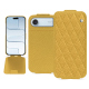 Funda de piel Apple iPhone 17 Air - Mimosa - Couture ( Pantone #b39437 ) 