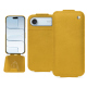 Custodia in pelle Apple iPhone 17 Air - Jaune soulèu ( Pantone #F3B934 )