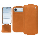 Custodia in pelle Apple iPhone 17 Air - Mandarine vintage ( Pantone #d47231 ) 