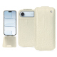 Capa em pele Apple iPhone 17 Air - Crocodile milk ( Pantone #d6d2c4 ) 