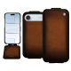 Capa em pele Apple iPhone 17 Air - Marron Patine