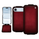 Capa em pele Apple iPhone 17 Air - Rouge Patine