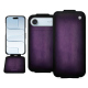 Housse cuir Apple iPhone 17 Air - Violet Patine