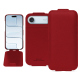 Capa em pele Apple iPhone 17 Air - Rouge PU ( Pantone #d50032 )