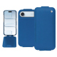 가죽 커버 Apple iPhone 17 Air - Bleu Veggie ( Pantone #3f5864 ) 