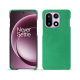 Coque cuir OnePlus 15 - Menthe vintage ( Pantone #37b375 ) 