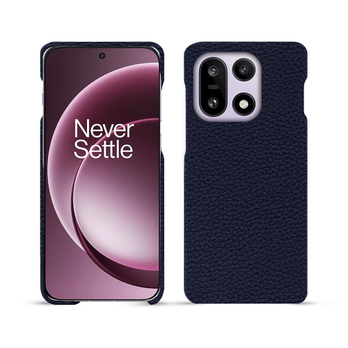 OnePlus 15 后壳——Noreve 奢华定制皮革保护套Cobalt ( Pantone #2b253f ) 