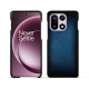 Coque cuir OnePlus 15 - Bleu Patine