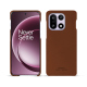Funda de piel OnePlus 15 - Marron PU ( Pantone #8B4720 )