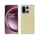 OnePlus 15 leather case - Beige - Couture ( Nappa - Pantone #ceb888 ) 
