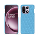 Custodia in pelle OnePlus 15 - Bleu ciel - Couture ( Nappa - Pantone #abcae9 ) 