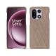 Custodia in pelle OnePlus 15 - Taupe vintage - Couture ( Pantone #591d16 ) 