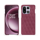 Custodia in pelle OnePlus 15 - Passion vintage - Couture ( Pantone #591d16 ) 