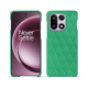 Lederschutzhülle OnePlus 15 - Menthe vintage - Couture ( Pantone #37b375 ) 