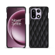 Coque cuir OnePlus 15 - Onyx - Couture ( Noir / Black ) 