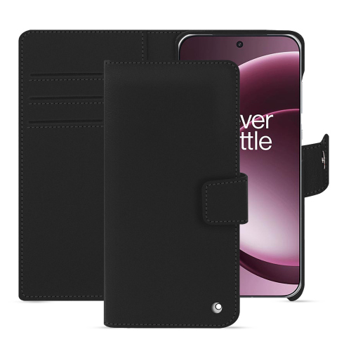 OnePlus 15 leather wallet case