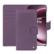 Custodia in pelle Oneplus 15 - Lilas ( Nappa - Pantone #b9a3e3 ) 