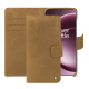 Custodia in pelle Oneplus 15 - Sable vintage ( Pantone #9b7340 ) 