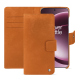 Lederschutzhülle Oneplus 15 - Mandarine vintage ( Pantone #d47231 ) 