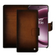 OnePlus 15 leather wallet case - Marron Patine