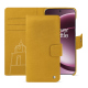 Custodia in pelle Oneplus 15 - Jaune soulèu ( Pantone #F3B934 )