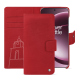 Custodia in pelle Oneplus 15 - Rouge troupelenc ( Pantone #AB191A )