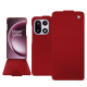 OnePlus 15 leather case - Rouge ( Nappa - Pantone #d50032 ) 